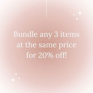 ✨Bundle promo✨